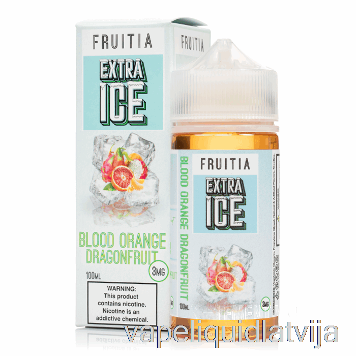 Asiņains Apelsīns Pūķis - Papildu Ledus - Frukcija - 100 Ml 3mg Vape šķidrums